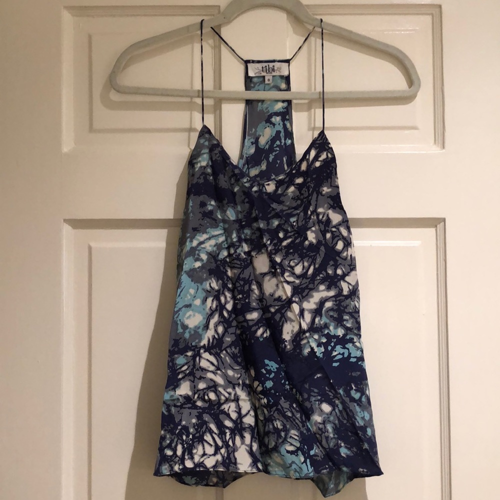 Adorable Tibi Silk Tank Top